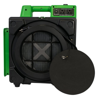 XPOWER X-2480A-Green Professional 3-Stage HEPA Mini Air Scrubber