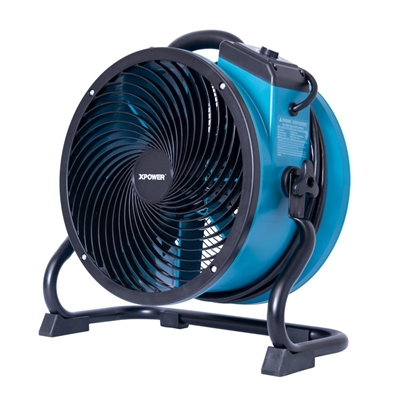 XPower X-39AR-Blue Professional Sealed Motor Axial Fan (1/4 HP) Blue